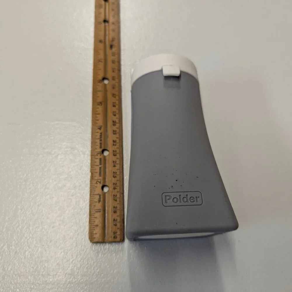Polder Gray 2-in-1 Hot Sleeve For Curling Iron, Straightener, Wand, Etc.